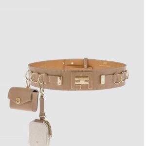 Home arabella leather belt